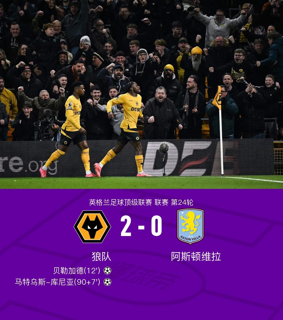 九游娱乐官方-维拉将客场挑战狼队，努力保持胜率的简单介绍